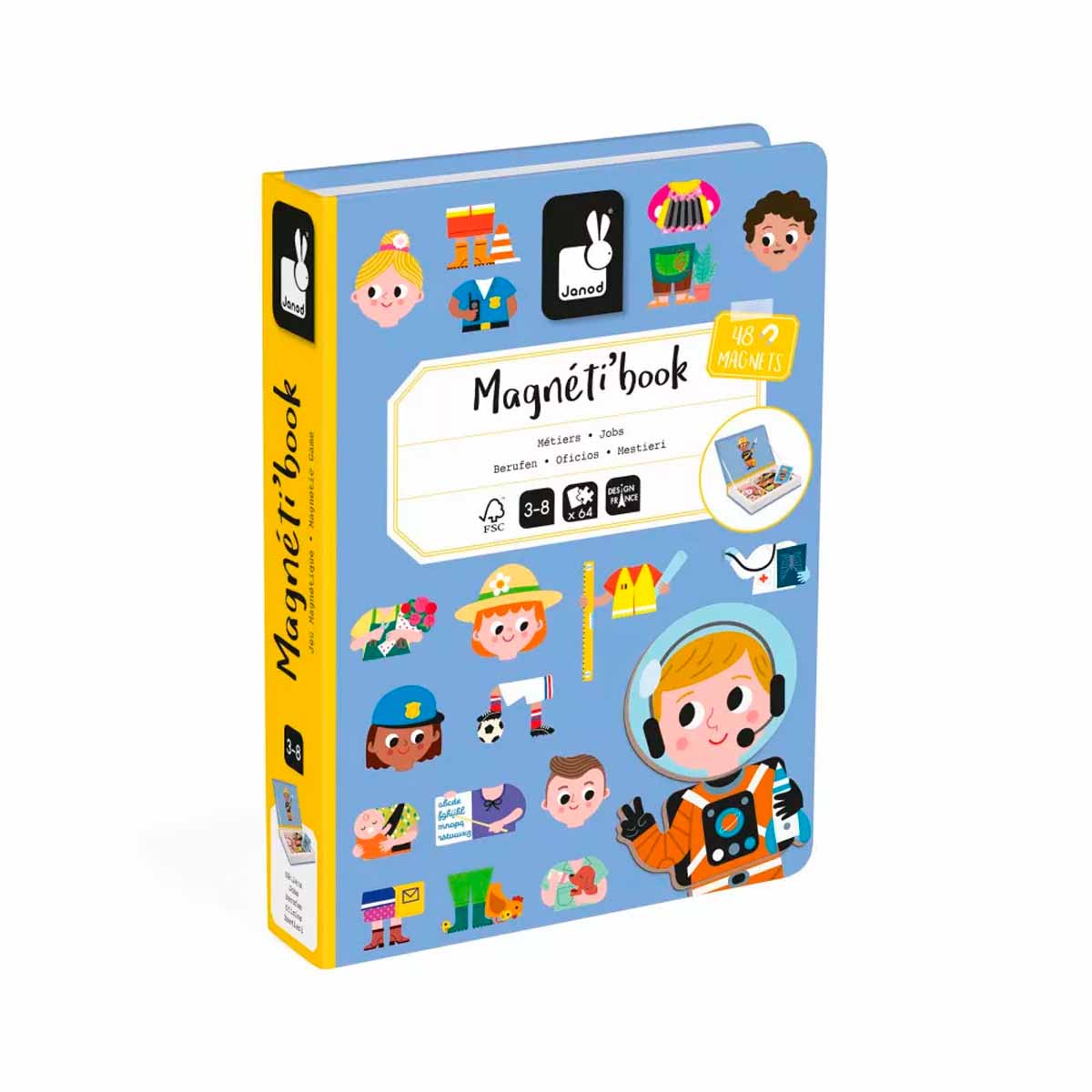 Magnéti' Book Oficios (3 a 8 años) | Janod 2597