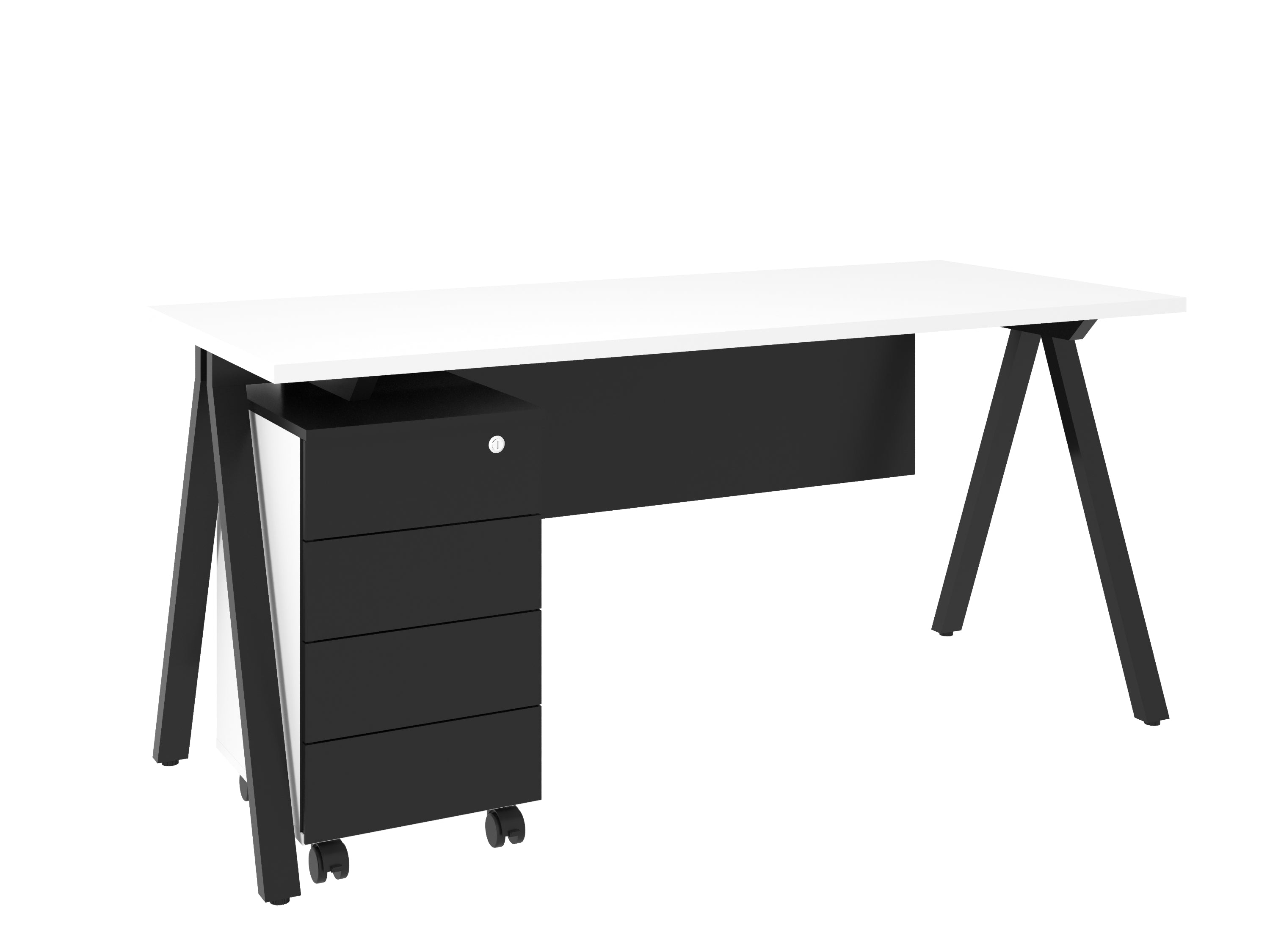 Conjunto Oficina Escritorio + Cajonera |  25787