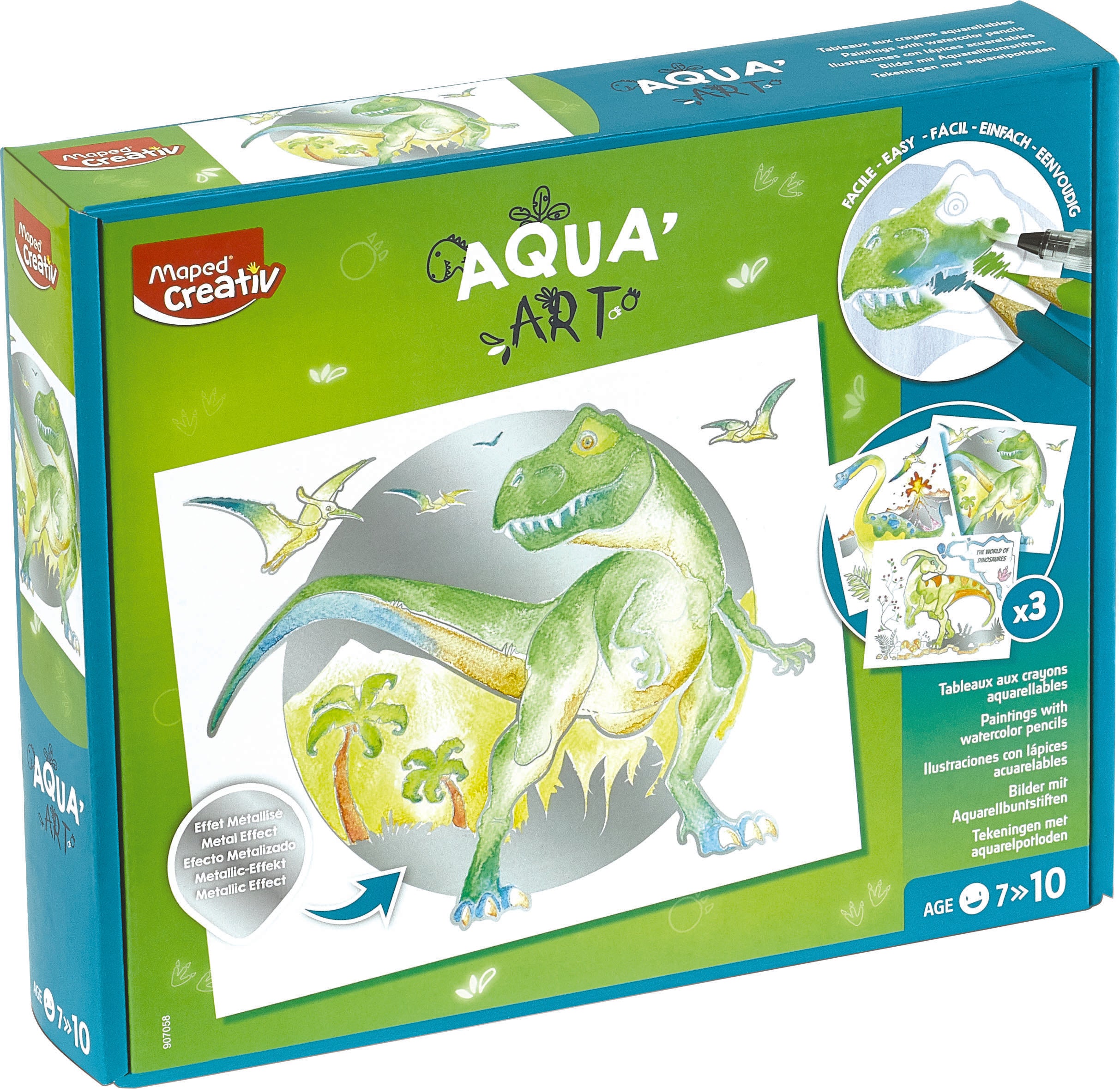 Aqua'Art DINOSAURIOS +7años | Maped Creative