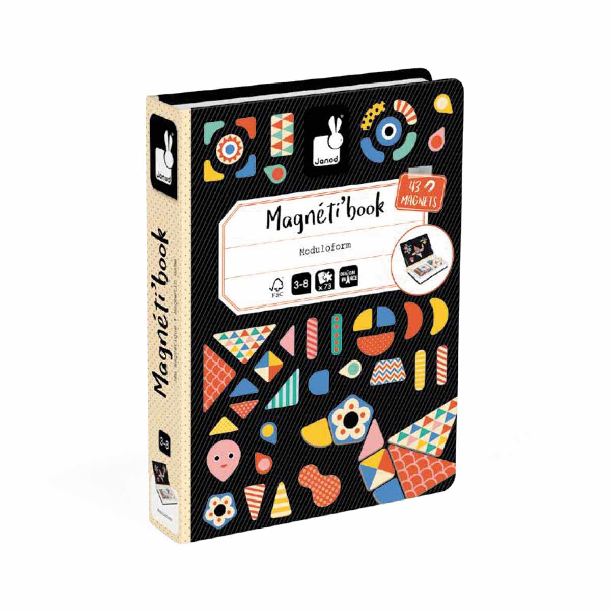 Magneti Book Formas (3 a 8 años) | Janod 2720