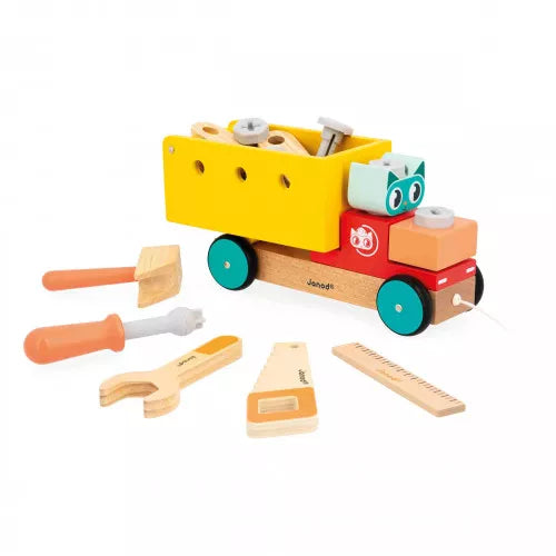 Camión de tracción Brico'Kids | Janod 6451