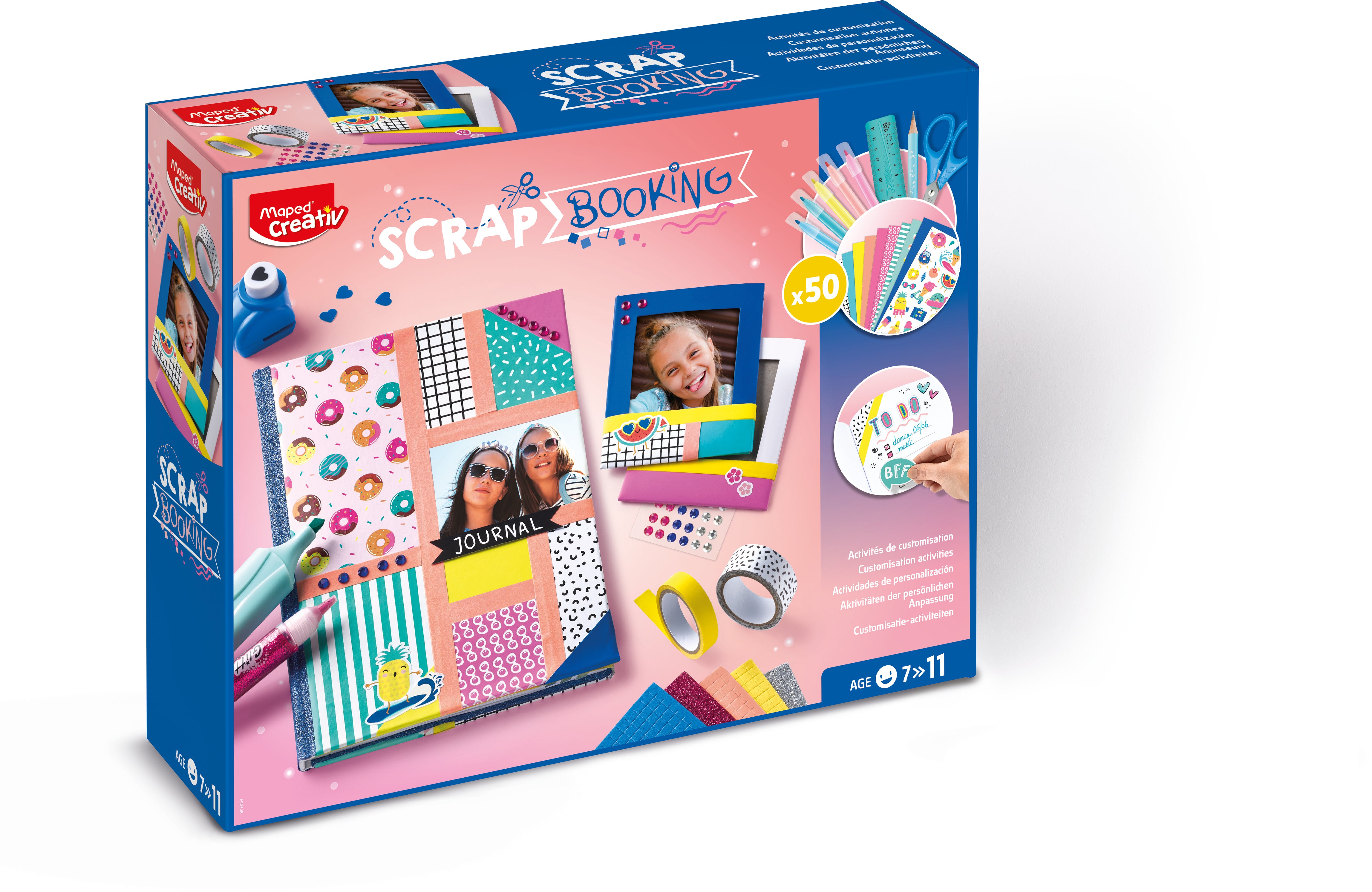 Scrapbooking +7años, 50ps | Maped Creative