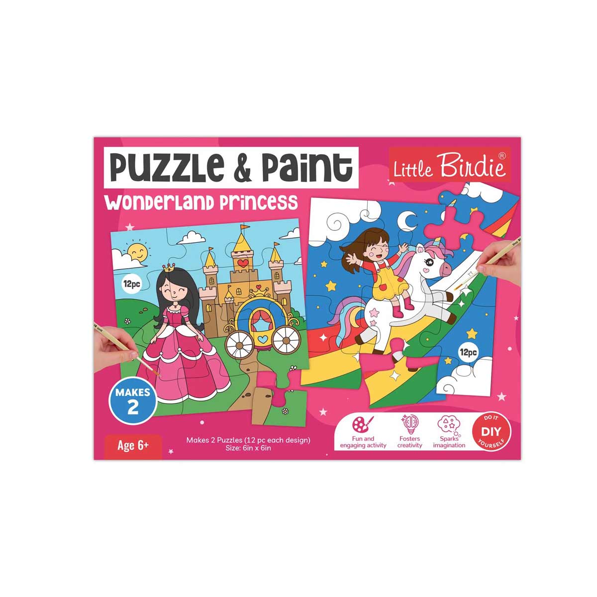 KIT ARMAR (PUZZLE) & COLEREAR +6 años  | ITSY BITSY