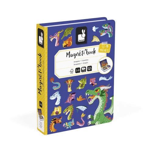 Magneti'Book Dragones 3 a 8 años | Janod 2527