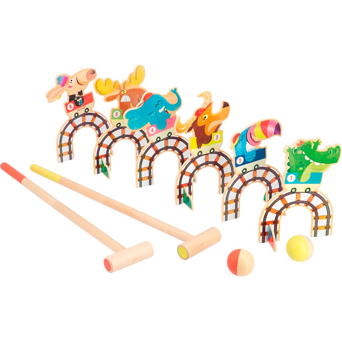 Croquet Grand Huit Applepop + 3años | Janod 3353