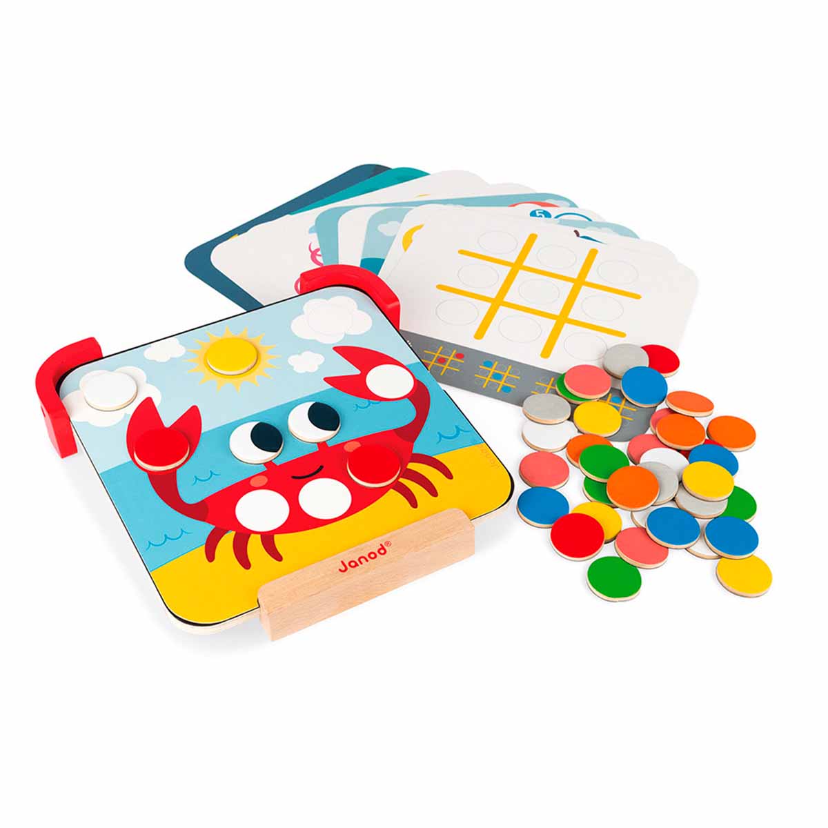 Discos Magneticos Aprendo Los Colores +2años | Janod 5321