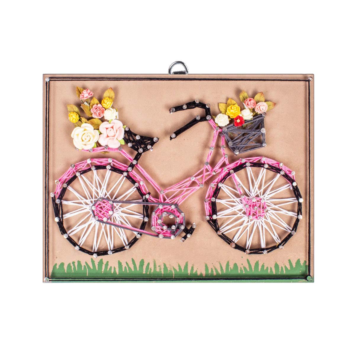 Kit de Arte con Hilos BICIBLETA +6 años | Little Birdie